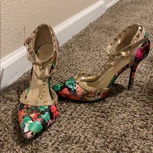 Floral Heels